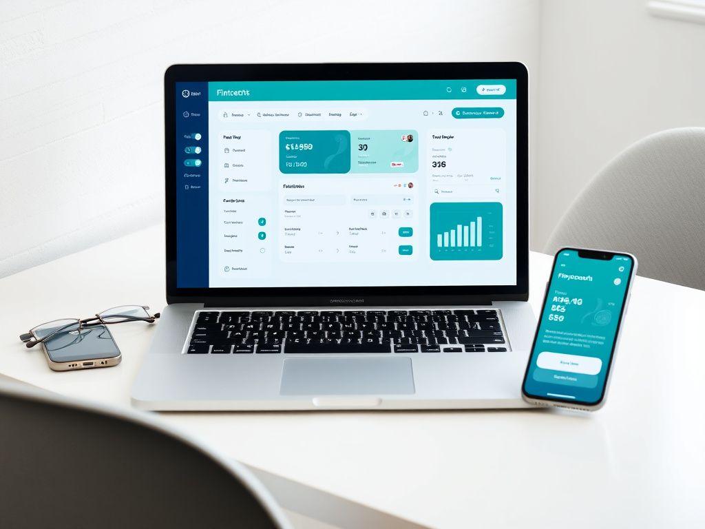 Fintech payments platform website
