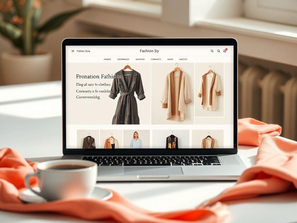 Fashion retail e-commerce website